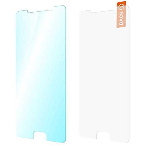 Samsung Galaxy A5 A510 (2016) Echt Glas Folie 2x Displayglas Echtglasfolie Schutzglas für Display extrem kratzfest 9H bruchsicheres Panzerglas selbstklebend tempered Glass Screen Protector perfekter Schutz Displayschutzfolie von UC-Express - 6