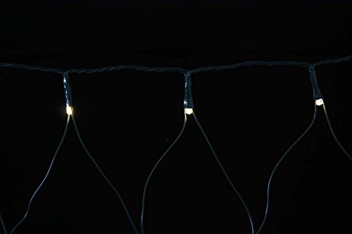 Lichterkette Lichternetz mit 160 LEDs warmweiß / 200x100cm / Innen & Außen - 2