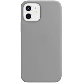 MADNOVA iPhone 11 İle Uyumlu Lansman Kılıf İnce Sıvı Silikon 3 Katmanlı Tam Kaplamalı Yumuşak Jel Kau&ccedil;uk Telefon Kılıfı (Gri)