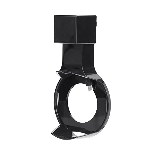 Preisvergleich Produktbild Starnearby Wandhalterung Ladegerät Power Adapter Hängebügel für Amazon Echo Dot (schwarz)