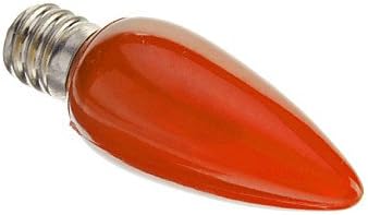 High Quality Bulbs, 0.5W E12 LED Candle Lights C35 leds Decorative Red 50lm 2000K AC 220-240V For Home &amp; kitchen