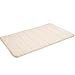 Produktbild DIKEWANG Ultra saugfähig und Super Soft Memory Foam Matte saugfähig Rutschfeste Pad Badezimmer Dusche Bad-Teppiche, weiß, L