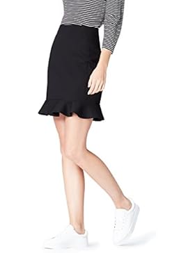 FIND Damen Minirock mit Schößchen