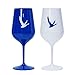 Produktbild Grey Goose Vodka Gläser/Becher/Kelche blau und weiß (aus Plastik)