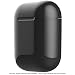 Produktbild hardwrk Wireless Charging Case kompatibel mit Apple AirPods - schwarz - ergänzende Qi Schutz-Hülle zum kabellosen Aufladen - für jedes Qi Power Charger Ladegerät Pad - AirPod EarPods Hardcase