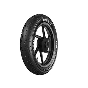 Ceat ZOOM PLUS 120/80-18 62P Tube-Less Bike Tyre, Rear