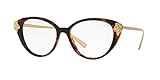  Versace 0VE3262B Monturas de gafas, Havana, 52 para Mujer
