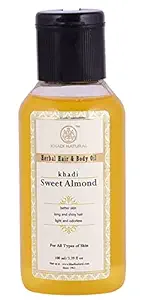 KHADI NATURAL SWEET ALMOND OIL 100ml