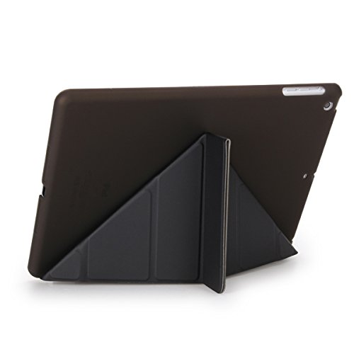 Dongke iPad 9.7 2017 Hülle,Smart Cover mit Auto aufwachen / Schlaf Funktion und Stanfunktion für Neue Apple 9.7″ iPad 2017 (Schwarz) - 5