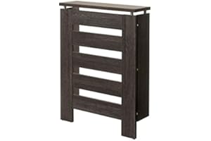 TOPKIT | Cubreradiador Victoria 3062 |60 cm de Ancho|Cubreradiador pequeño|Diseño Elegante |Wengue