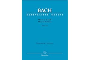 KGA Verlags-Service GmbH & Co.KG Bärenreiter Verlag Messe h-moll BWV 232 - arrangiert für Klavierauszug [Noten/Sheetmusic] Komponist: Bach Johann Sebastian