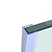 Produktbild Duschdichtung 200 cm - für 10 mm Glas - Wasserabweiser Ersatzdichtung Duschprofil Duschtürdichtung Lippe. In unserem Shop finden Sie alle gängigen Formen für 6-10mm Glas