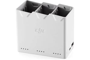 YUELI Stazione di ricarica originale Mini 3 Pro a due vie per droni DJI Mini 3 Pro/Mini 4 Pro, possibilità di ricaricare il telecomando e le tre batterie in sequenza