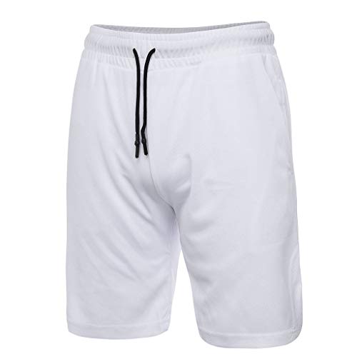 Preisvergleich Produktbild Shorts Herren Sommer Funktionshosen Sweatpants Schnell Trocknende Jogginghose Sweatshorts für Outdoor Sport Joggen Training Laufen Fitness Kurze Hosen mit Innentasche