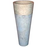 Säulen-Waschplatz litO | Mineralguss | Durchmesser 52,5 cm | Weiß