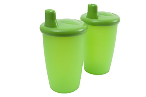 Anywayup Classic Beaker (300 ml, Pack of 2, Green)