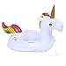 Produktbild UCLEVER Baby Schwimmhilfen Aufblasbares Schwimmsitz Kinder Schwimmring Einhorn Für Kinder von 6 Monaten bis 2 Jahre