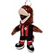 Produktbild SGE / Eintracht Frankfurt Schlüsselanhänger Plüsch ATTILA 12cm