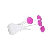 MagiDeal Acryl Vase Design USB LED Nachtlicht Nachttischlampen Schreibtisch Lampe Licht Stimmungslicht für Schlafzimmer Kinderzimmer Tisch Deko – Lila - 4