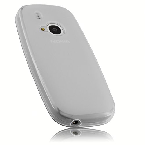 Preisvergleich Produktbild mumbi Schutzhülle für Nokia 3310 Hülle transparent weiß