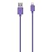 Belkin - Câble Lightning Charge/Sync pour iPhone et iPad - 1,2m - Compatible iPhone 8/8+ et iPhone X - Violet (Certifié MFi)