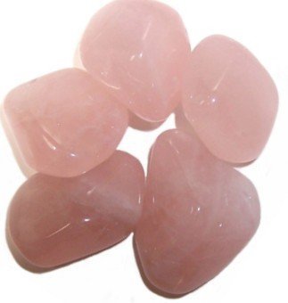 Preisvergleich Produktbild Rose Quartz Tumblestones 50grms