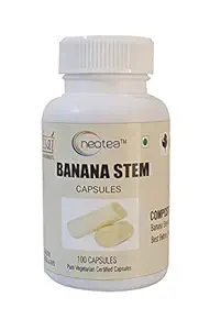 Neotea Banana Stem Capsules, 100Nos (500mg Each)