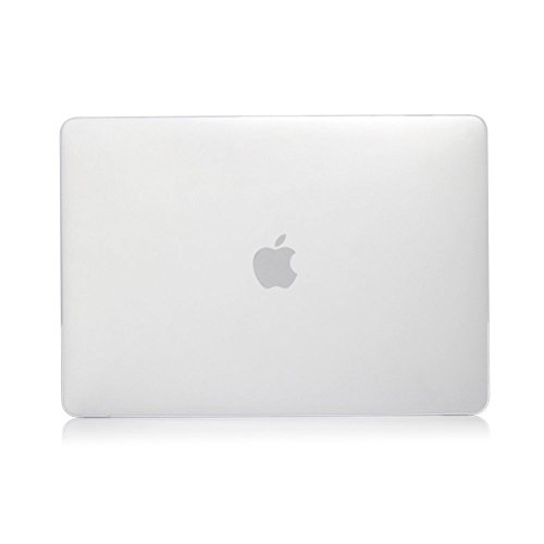 Glatte, Soft-Touch-Matte Kunststoff Hard Shell Schutzhülle für Apple MacBook Pro 15,4 39,1 cm mit Touch Bar und Touch ID 2016 Release A1707 durchsichtig 39,12 cm - 3