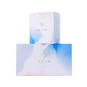 Azah Rash-Free Sanitary Pads for women | Organic Cotton Pads | All XL : Box of 40 Pads - without Disposable bags | MADE SAFE Certified