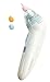 Electric nose cleaner, baby nasal aspirator - 3 sizes of silicone tips - hygienic disposable caps - 3 suction strengths & can play music !