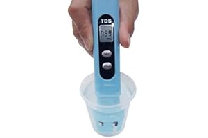 TenYua TDS Testeur de salinité numérique pour piscine d'eau salée et test de bassin à carpes koï