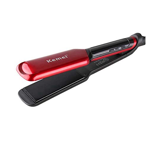 DFGHJWER Curler Temperature Hair Straightener Straight Hair Splint Liquid Crystal Display perm KM-9620
