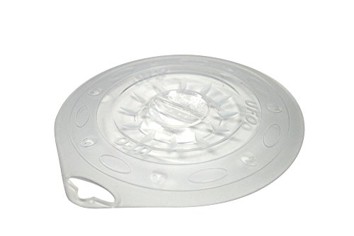 Silikomart 195037 Universal Deckel und Spritzschutz UFO, Ø 29,5 cm, transluzent