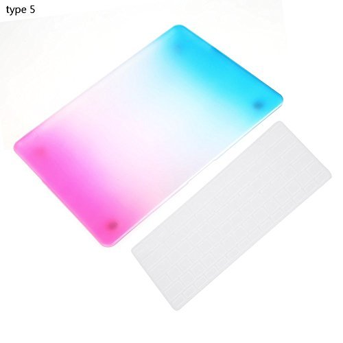 Print Plastic with Air Keyboard Hard Case Cover for 13   Macbook