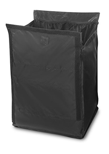 Rubbermaid 1902701-004 Quick Cart Replacement Liner (Large, Pack of 4) Black