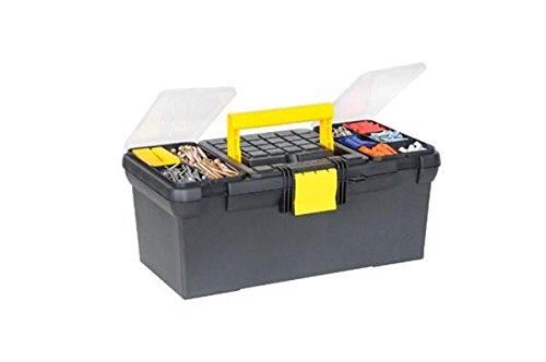 Stanley Werkzeugbox Classic Line mit Organizer, 39.4 x 22.2 x 16.2 cm, Kunststoff-Schließe, Vorhängeschloss-Öse 1-93-335 - 5