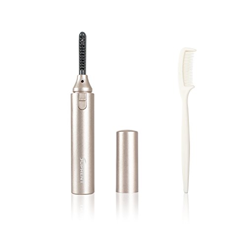 Suprent Heated, Power-operated Eyelash Curler,Eyelash-heated and Curled Instrument for Electric Eyes,Eyelash Modeling,Eyelash Brush,Eyelash Pen (Gold)