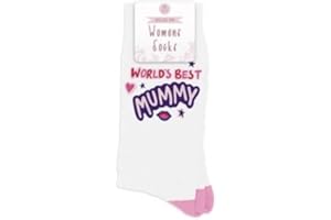 LOVE BALLOONS BEDFORDSHIRE Worlds Best Mummy Mothers Day Socks One Size
