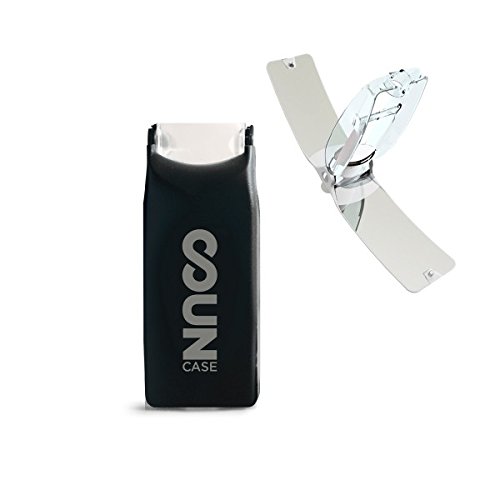 Briquet écologique solaire SUNcase Noir