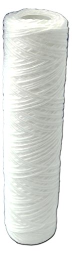 3 Stk. Faser- Filtereinsatz für 10″(254mm) Filtergehäuse. Filterkartusche für Pumpen-, Hauswasserwerke -Vorfilter, Osmosefilter, Wasserfilter, Sandfilter. Faserfilter 20 Micron PFA Filterpatrone. (3) - 2