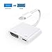 Price comparison product image Lighting to HDMI, Lighting to HDMI Cable Adapter, 1080P Lighting Digital AV Adapter, Sync Screen HDMI Connector for iPhone & iPad, Compatible with iOS 11 and Before (White)