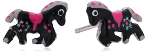 Scout – 262093100 – Boucles d’Oreilles Enfant – Argent 925/1000 – Email