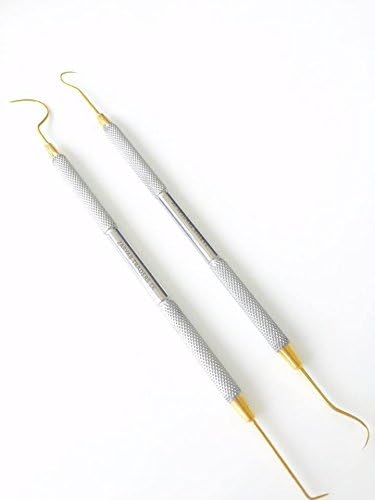 Dental Kit 2xPc Sickle Scaler Hygiene Tool kit Tartar Calculus Plaque Remover