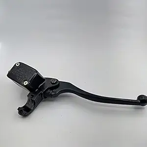 Apex Moto Parts Front Brake Master Cylinder Compatible with Royal Enfield Classic 350 / Thunderbird - (Black)