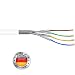 Produktbild Leoni Home CAT.7 65m Verlegekabel CAT7 Netzwerkkabel Installationskabel Datenkabel weiß Datenleitung Ethernet Kabel Kat.7 S/FTP Gigabit 10Gbit Netzwerkkabel cat 7 ethernet Kabel PIMF Kabel