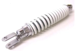 STREETPARTS24 Stoßdämpfer 275mm Weiß Federbein Hinten passend für Speedfight 1 2, Yamaha, MBK – Dämpfer für 50ccm Roller