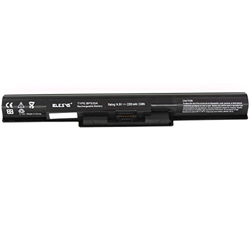 BLESYS – 14.8V/2600mA SONY VGP-BPS35A Ersatz-Laptop Akku fit SONY SVF14 SVF15, SONY VAIO FIT 14E 15E Serie - 3