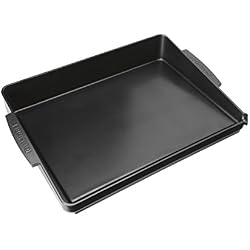 Cuisinart PBQ03E Plancha Professionnelle Universelle en fonte émaillé, Made in France