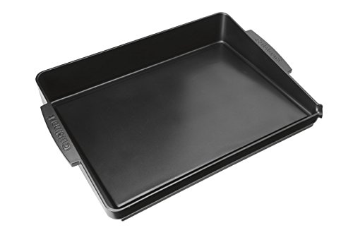 Cuisinart PBQ03E Plancha Professionnelle Universelle en fonte émaillé, Made in France