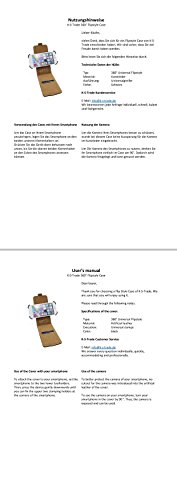 Per LG Electronics X power2 Custodia protettiva nero 360 Â° smartphone copertura cassa di protezione Slim Flipstyle cover pelle artificiale per LG Electronics X power2 - K-S-Trade(R)